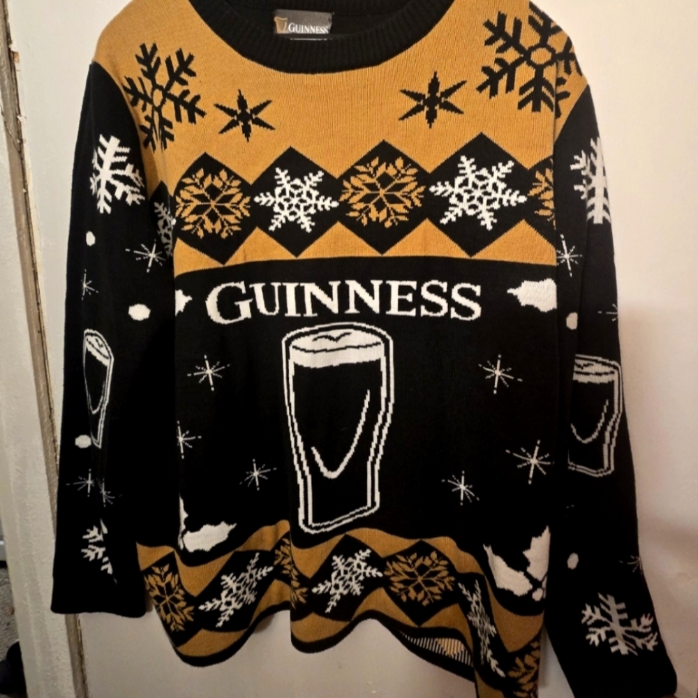 Guinness Beer Sweater XL Pre-Owned